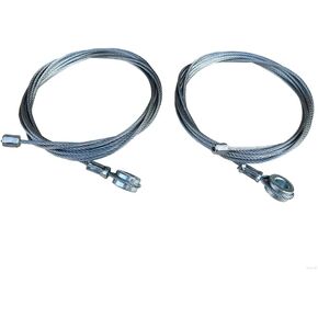 150" Replacement Cable Wire- Enclosed Cargo Trailer Ramp Door Spring 12.5' CAB1-8CB150 CAB1/8CB150 - Pair