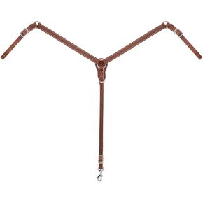 Weaver Leather Slim Ring-in-Center Pony Breast Collar, Sunset