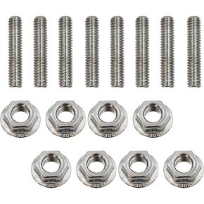 Valve Cover Stainless Steel Stud Kit Bolts Compatible For Pontiac V8 326 350 389 400 421 428 455 Gto