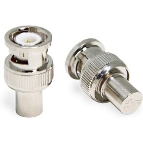 BNC 75 Ohm Terminator، 5-Pack BNC ذكر التوصيل محول كابل محوري موصل in Kuwait