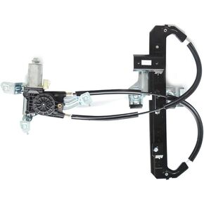 Fit Rear Driver (Left) Side Power Window Regulator w/Motor for 02-06 Cadillac Escalade Base 00-06 GMC Yukon 00-06 Chevy Tahoe