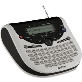 Brother Home and Office Labeler, TZ-12MM Machine, White, (PT1290)
