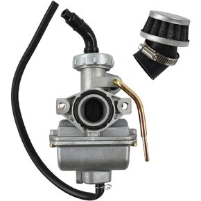 ALL-CARB PZ20 20mm Carburetor with Air Filter Replacement for Honda XR80 XR80R XR50 CRF50 1979-2003 C02285 Carb