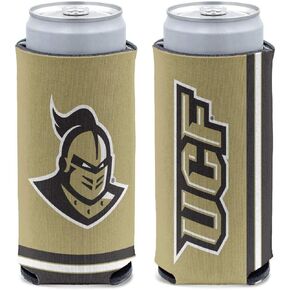 WinCraft University Central Florida UCF Knights Slim Can Cooler, 1-Pack, (Foldable, 2-Sided Design)