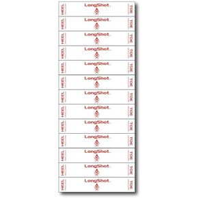 LongShot Golf Impact Label Pack - 650 Club Fitting Lie Strips