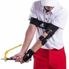 5-Piece Suit Golf Training Aids Swing and Putting, PGA Golf Posture Correction Tools for Beginner and Kid. Improving Gesture/Elbow/Wrist/Arm/Leg Posture,Forming The Correct Muscle Memory.