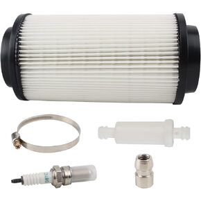 Carbub 7080595 Air filter Replacement for Polaris Sportsman 400 500 550 570 600 700 800 850 Scrambler Magnum ATV Parts with Fuel Filter Spark Plug, 7080595 Air filter