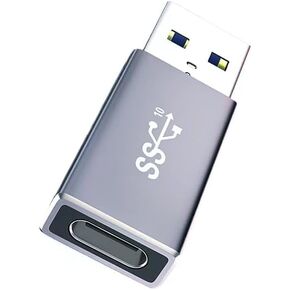 USB to USB C Adapter,USB 3.2 3.1 Gen2,(Double-Sided 10Gbps)Data USB C Female to USB Male Adapter,Type C Female to A Male Charger Converter for PC,Apple Watch,iPhone15,Airpods,iPad,CarPlay,VR