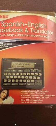 فرانكلين TES-121 كتاب تفسير العبارات الشائعة ومترجم إسباني-انجليزي in Kuwait