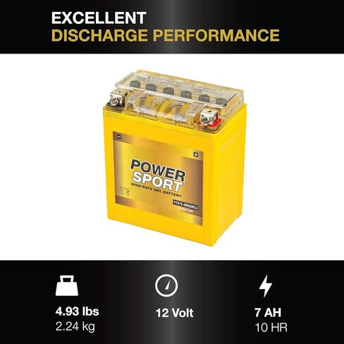 ExpertPower YTX7L-BS 12v 7Ah Motorcycle Gel Battery in Saudi Arabia