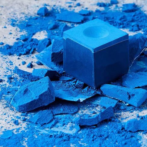 Snooker & Pool Pioneer Cue Chalk, Blue, Box of 12 pcs in Kuwait