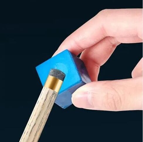 Snooker & Pool Pioneer Cue Chalk, Blue, Box of 12 pcs in Kuwait