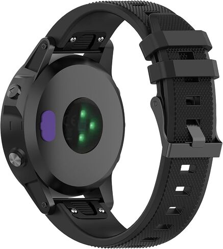 سدادات مضادة للغبار متوافقة مع Garmin Forerunner 265S/265/965، 10 قطع من أغطية حماية منفذ الشاحن السيليكون الملونة المتوافقة مع Garmin Fenix ​​7/7S/7X (سيليكون ملون) in Saudi Arabia