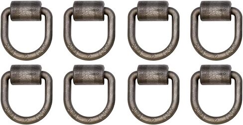 Buyers Products B38W 1/2 Inch Forged D-Ring with Weld-On Mounting Bracket in Saudi Arabia