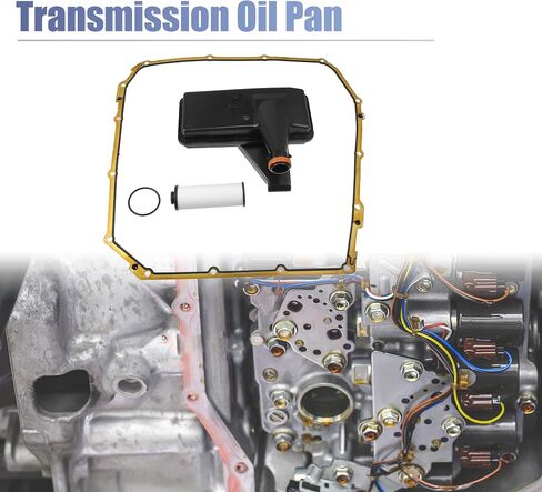 X AUTOHAUX 1 Set NO.0B5325429E/0B5325330A/0B5321371E ناقل الحركة فلتر الزيت مجموعة حشيات لأودي A4 A5 RS5 RS7 S4 S5 S6 S7 أسود in Kuwait