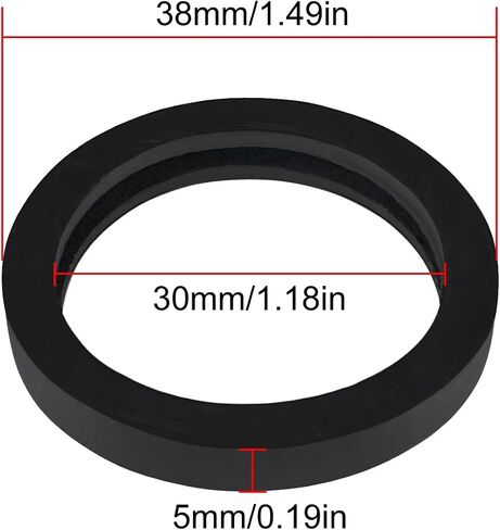 10pcs Gas Can Gaskets Replacement,Universal Fuel Gas Can Seals Spout Gasket Rubber Ring Can Gaskets Jerry Can Cap Gasket Compatible with Most Gas Can Spout in Saudi Arabia