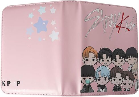 Kpop Photocard Holder Binder Sleeves K-pop Photo Card Album Book for Straykids Photocards Holder 400 Cards 4-Pocket Leatherette Toploading Zip Binder in Kuwait