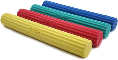 Body Sport Twist & Flex Bar, Green, Medium, 15 lb. – Flexible Rehab Equipment for Tennis Elbow, Golfer's Elbow, Arm Injuries, & Tendonitis – Resistance Training for Improved Grip & Strength in Kuwait