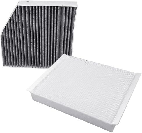 Cabin Air Filter Kit Compatible with Mercedes AMG GT AMG GT 43 AMG GT 53 AMG GT 63 E300 E350 E400 E43 AMG GLC300 GLC43 AMG Replaces 2058350147 1668300218 in Saudi Arabia