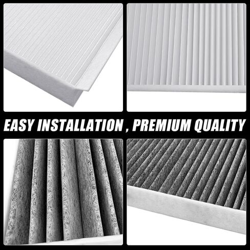 Cabin Air Filter Kit Compatible with Mercedes AMG GT AMG GT 43 AMG GT 53 AMG GT 63 E300 E350 E400 E43 AMG GLC300 GLC43 AMG Replaces 2058350147 1668300218 in Saudi Arabia