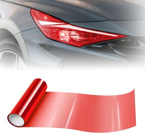 Car Light Tint Film,Headlight Tint and Tail Lights Automotive Headlights, 11.88×48 Inches, Self-Adhesive Vinyl Wrap Protector Film Easy Modification for Cars, Trucks, SUVs (Yellow) in Saudi Arabia