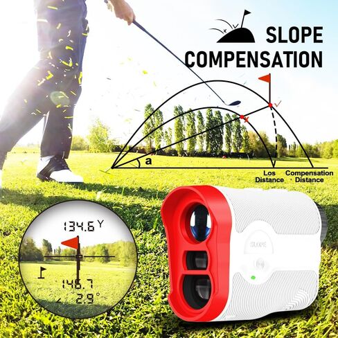 Golfer Gains Laser Golf Rangefinder, Slope Compensation, Flag Lock Vibration, Golf Rangefinder with Magnet in Saudi Arabia