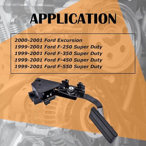 F81Z9F836AB Accelerator Gas Pedal & Sensor Fits for F250 F350 F450 F550 Excursion 1999-2001 Replaces F81Z9F836AA F81Z-9F836-AB in Saudi Arabia