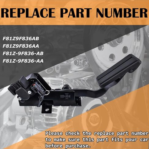 F81Z9F836AB Accelerator Gas Pedal & Sensor Fits for F250 F350 F450 F550 Excursion 1999-2001 Replaces F81Z9F836AA F81Z-9F836-AB in Saudi Arabia