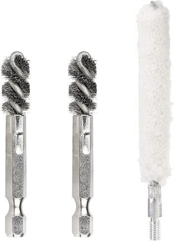 2 Pieces Golf Clubs Head Hosel Brush Cleaning Tool Electric Drill Wire Brush for Iron and Wood in Saudi Arabia