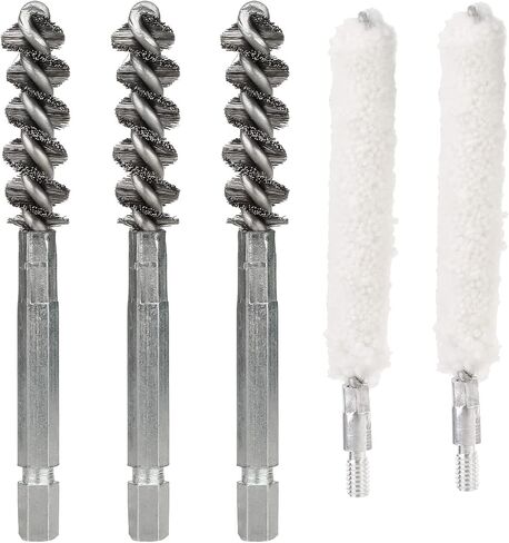 2 Pieces Golf Clubs Head Hosel Brush Cleaning Tool Electric Drill Wire Brush for Iron and Wood in Saudi Arabia