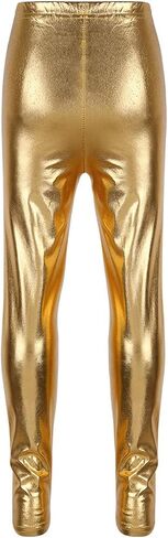 أطفال بنات بنين لامعة معدنية الرقص الجوارب السراويل الجاز الهيب هوب الرقص الشارع رياضي طماق Dancewear in Kuwait