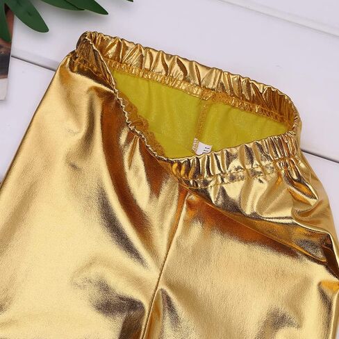 أطفال بنات بنين لامعة معدنية الرقص الجوارب السراويل الجاز الهيب هوب الرقص الشارع رياضي طماق Dancewear in Kuwait