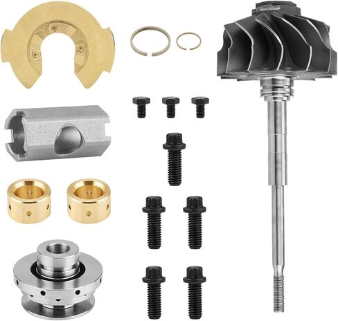 توربو إعادة بناء عدة عمود عجلة توربينية ل 2005-2007 6.0L الأسهم GT3782VA توربو in Kuwait