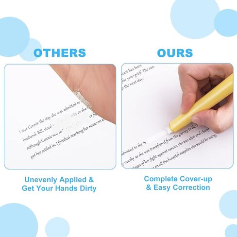 White Correction Tape Pen, Cute Candy Color Correction Tape, Aesthetic Writing Correction Tape, Smooth Correction Pen for Girl Kid Teacher Student, Pen Corrector for School Office Supplies 5 Pack in Kuwait