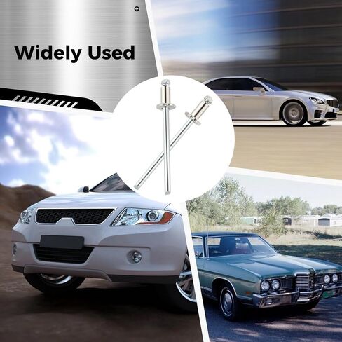 Homaisson 1 زوج Nos Dash Rosette المسامير الفولاذ المقاوم للصدأ مناسب لـ GM Ford Chrysler AMC VIN علامة الباب in Kuwait
