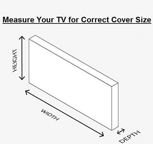 TV Cover (32, Light Beige) in Saudi Arabia