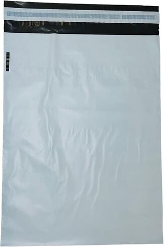 10x13 Poly Mailers Shipping Envelopes, Strong Adhesive Sealing, Waterproof and Tear-resistant Postal Mailing Bags. Mailer Bags for clothing, books, and accessories. (200, White) in Kuwait