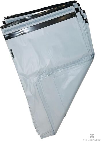 10x13 Poly Mailers Shipping Envelopes, Strong Adhesive Sealing, Waterproof and Tear-resistant Postal Mailing Bags. Mailer Bags for clothing, books, and accessories. (200, White) in Kuwait