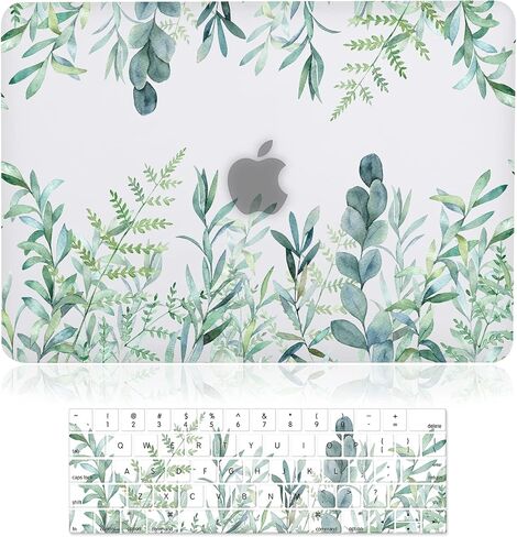 Case for MacBook Pro 15 inch (A1990/A1707, 2019-2016 Release), 3D Effect Matte Clear See Through Hard Cover & Keyboard Cover Compatible Mac Pro 15.4 with Touch Bar Touch ID - Garden Flowers in Saudi Arabia