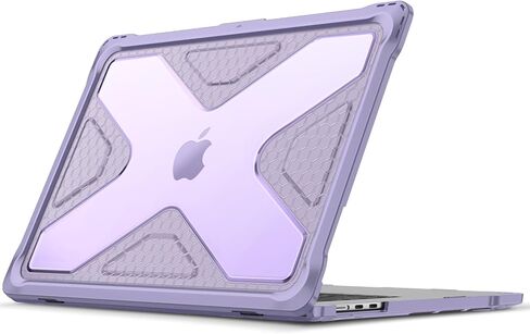 حافظة Fintie لجهاز MacBook Air 15 بوصة A3114 A2941 (إصدار 2023 2024) - غطاء حماية متين وشديد التحمل مع مصد TPU لجهاز MacBook Air 15.3 بوصة M2 M3 Chip مع Touch ID، شفاف in Saudi Arabia
