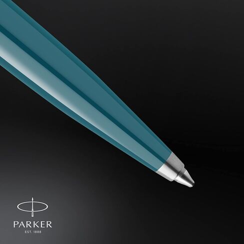Parker 51 Ballpoint Pen Black Barrel with Chrome Trim Medium Point with Black Ink Refill Gift Box in Kuwait