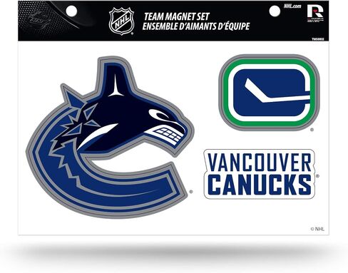 ورقة مغناطيسية لفريق ريكو إندستريز NHL Hockey Vancouver Canucks in Saudi Arabia