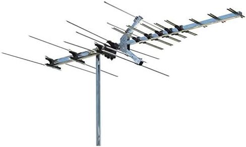 هوائي Winegard HD7694P خارجي HDTV - طويل المدى 45+ ميل - عالي التردد VHF/UHF - جاهز بدقة 4K فائقة الدقة - قنوات محلية مجانية - متوافق مع تلفزيون NextGen in Kuwait