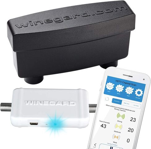 هوائي Winegard HD7694P خارجي HDTV - طويل المدى 45+ ميل - عالي التردد VHF/UHF - جاهز بدقة 4K فائقة الدقة - قنوات محلية مجانية - متوافق مع تلفزيون NextGen in Kuwait