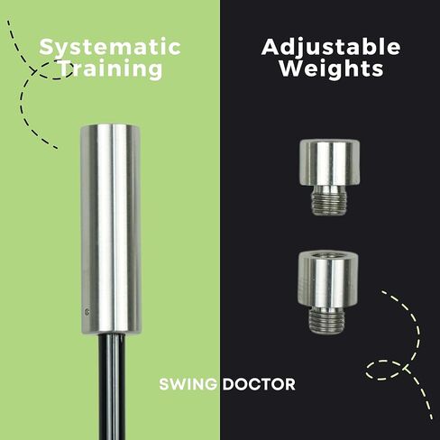 Swing Trainer, Golf Swing Speed Training System, Increase Club Head Speed, 3 Training Weights in One Club in Saudi Arabia