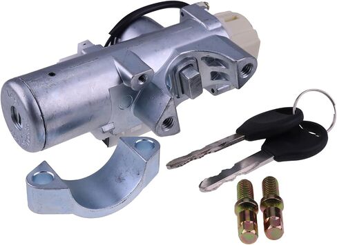Ignition Lock Cylinder Switch W/Key US901 US804 US803 Compatible With 02-06 Sentra 99-04 Pathfinder 2004 Armada 99-04 Pathfinder A/T 00-02 Maxima D8700-6J326 D8700-6J325 in Saudi Arabia