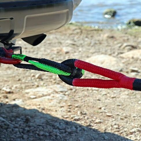 Bubba Rope Gator-Jaw 176745PRO تكبل صناعي ناعم (قوة كسر 52300 رطل) أخضر وأسود in Kuwait