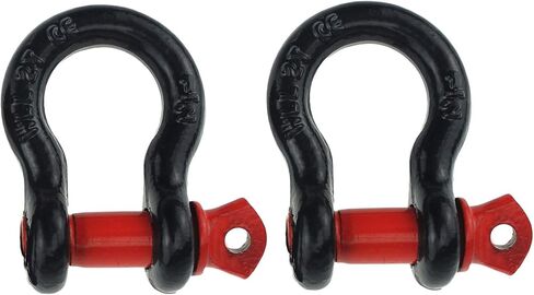 مكافحة الصدأ NRC & XRC 2 قطعة 1/2 "D حلقة ربط مقوس مسمار لولبي Clevis تزوير سحب 2 طن in Kuwait