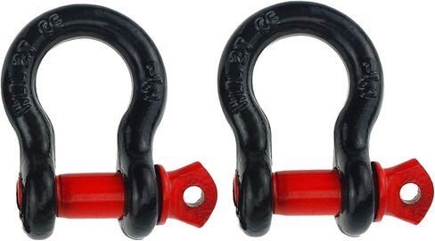 مكافحة الصدأ NRC & XRC 2 قطعة 1/2 "D حلقة ربط مقوس مسمار لولبي Clevis تزوير سحب 2 طن in Kuwait