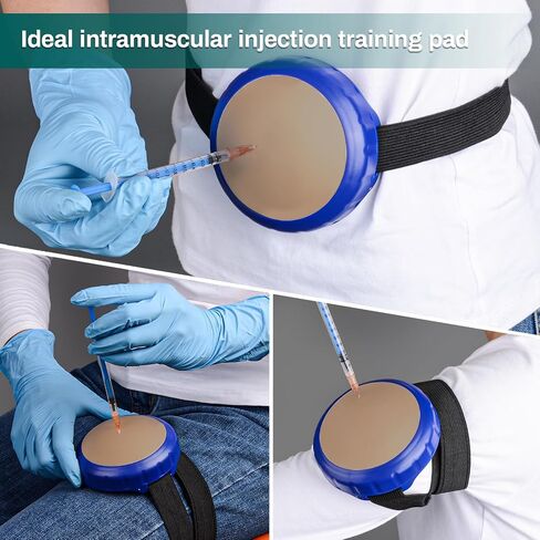 وسادة تدريب على الحقن العضلي، مجموعة أدوات تدريب الحقن للممرضات وطلاب الطب، وسادة حقن قابلة للارتداء للتعليم الطبي in Kuwait